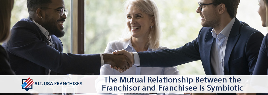 Franchisor and Franchisee Shaking Hands