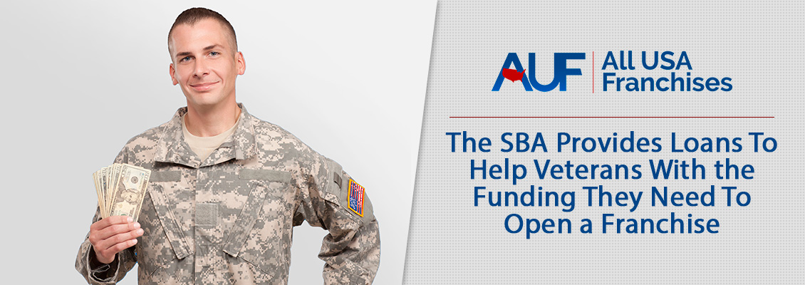 Soldier Smiling Holding Cash From His SBA Franchise Loan Which Helps Veterans Open Their Franchises