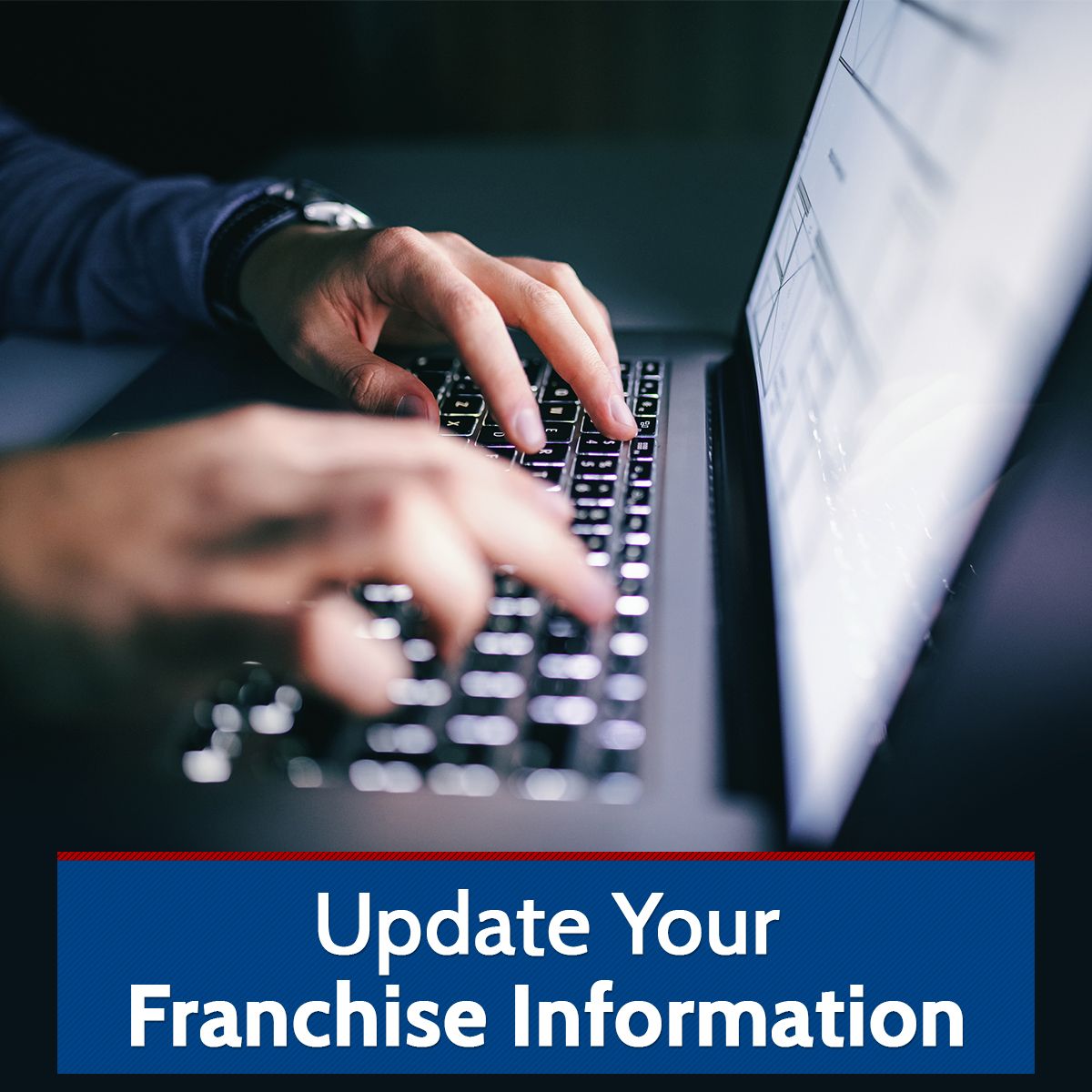 Update Your Franchise Information